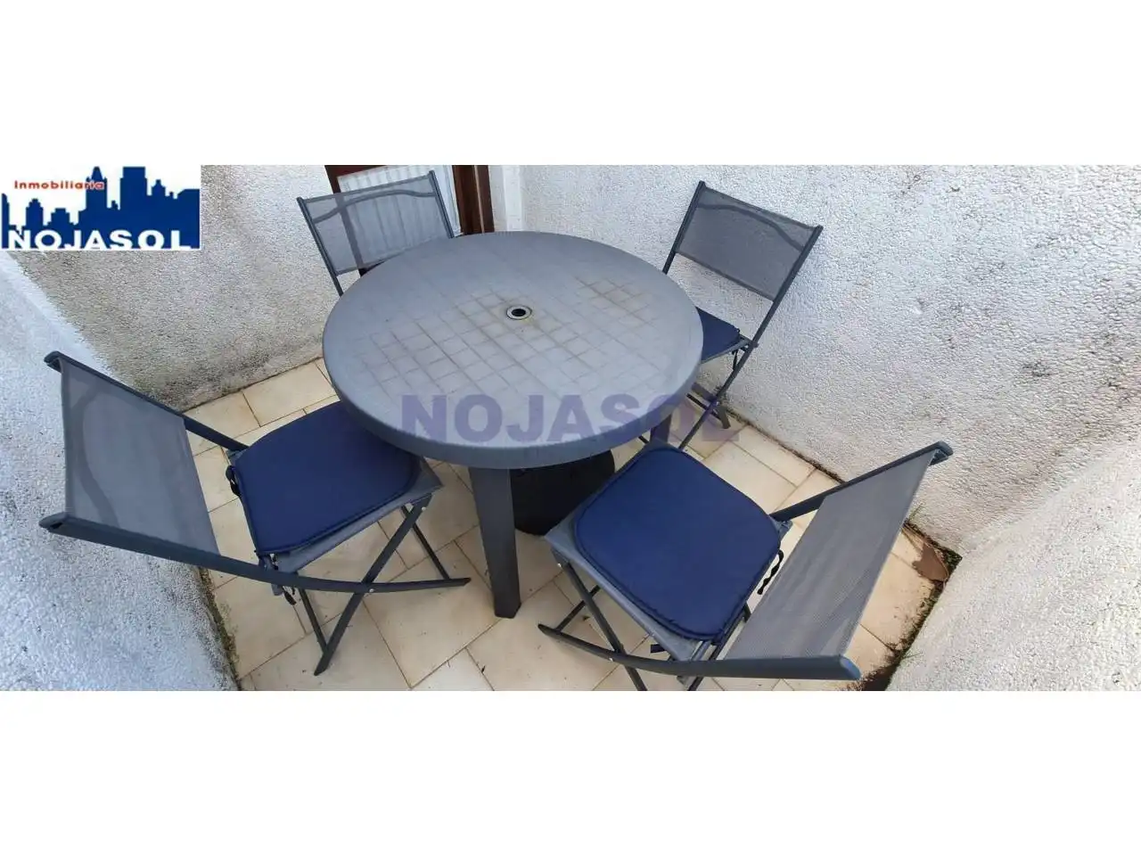 Terrasse von Maisonette zur Miete in Noja mit Heizung, Terrasse und Möbliert