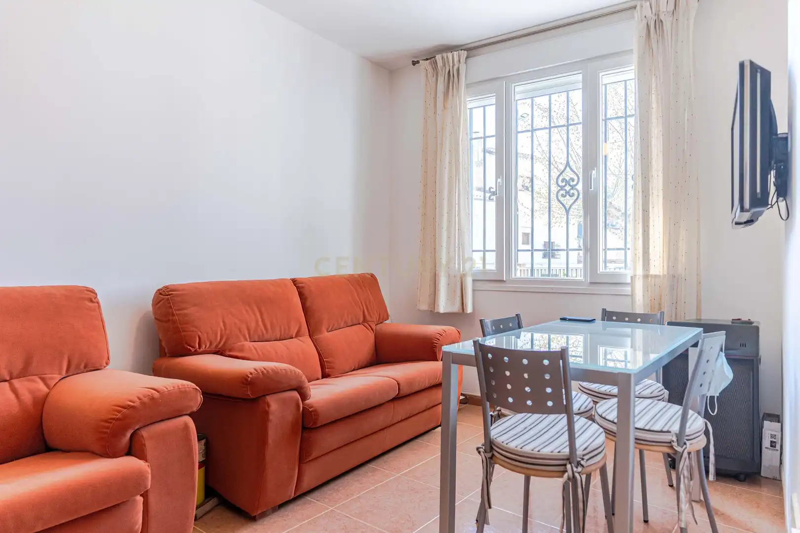 Sala d'estar de Casa adosada en venda en Villamena