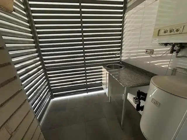 Balcony of Flat for sale in Badalona  with Air Conditioner, Heating and Parquet flooring