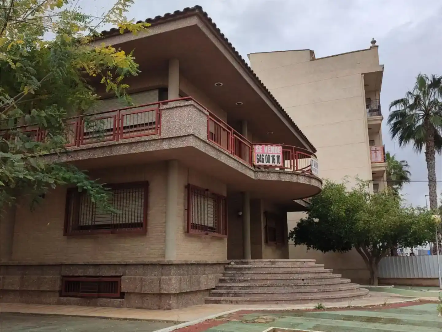Vista exterior de Casa o chalet en venta en  Murcia Capital con Balcón