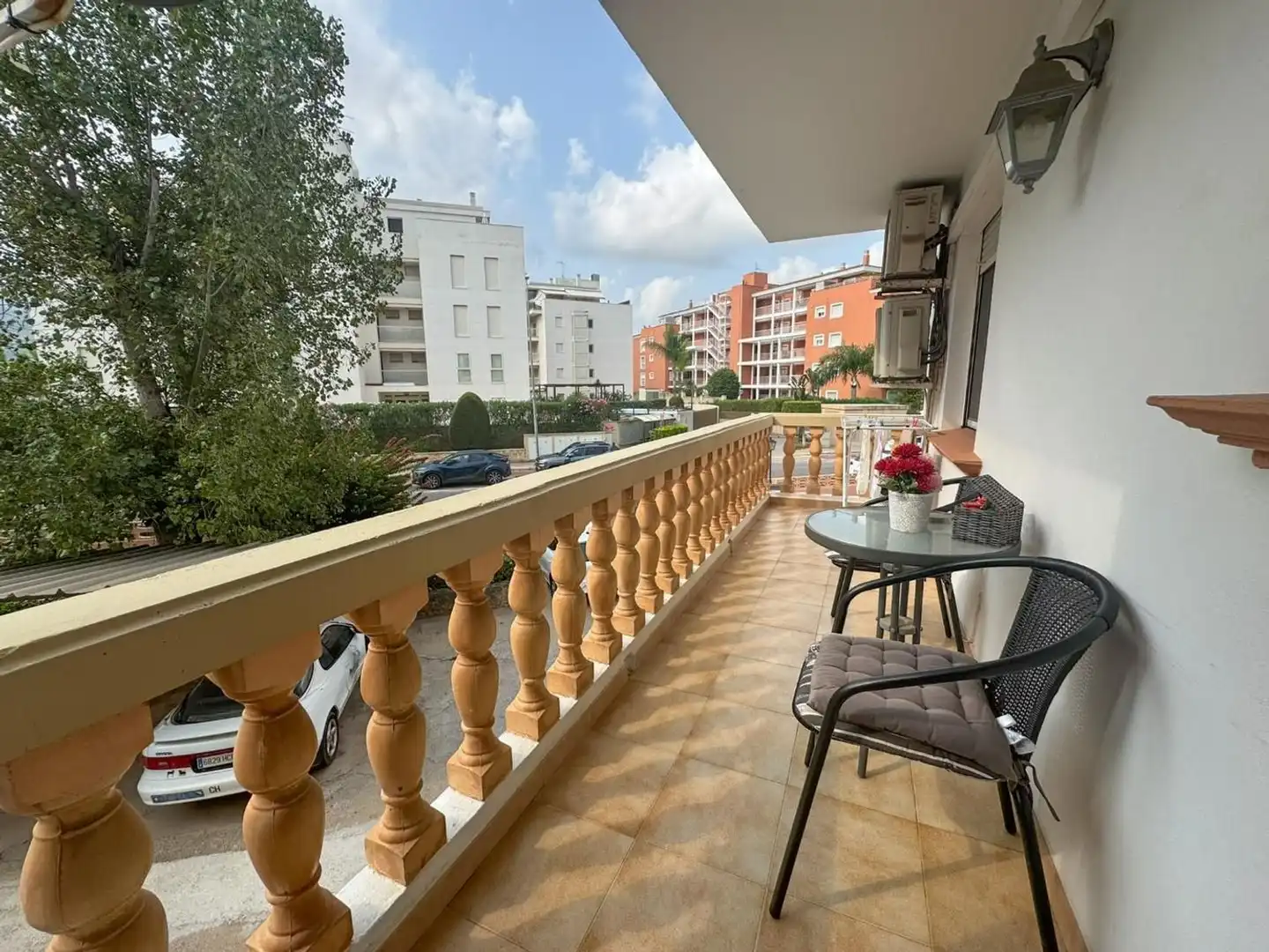 Terrassa de Casa o xalet de lloguer en Dénia amb Aire condicionat, Terrassa i Piscina comunitària