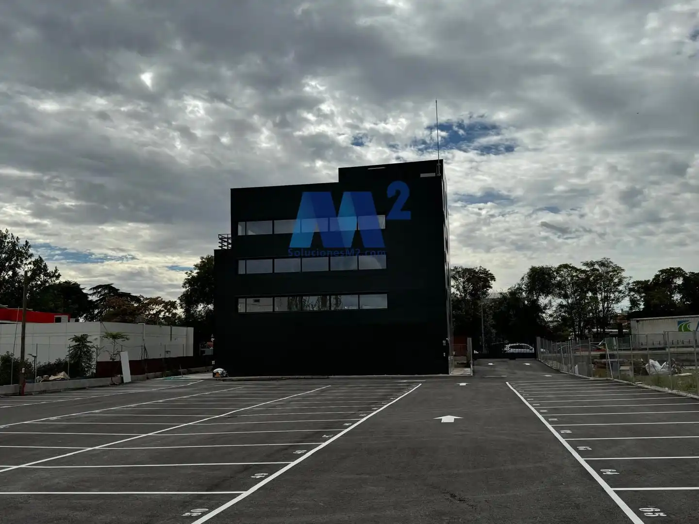 Vista exterior de Oficina de alquiler en Coslada
