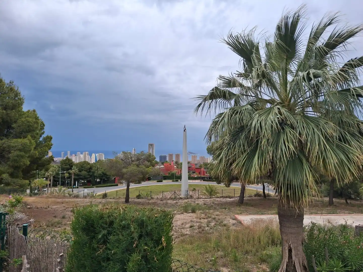 Außenansicht von Erdgeschoss zum Verkauf in Finestrat mit Klimaanlage, Privatgarten und Terrasse
