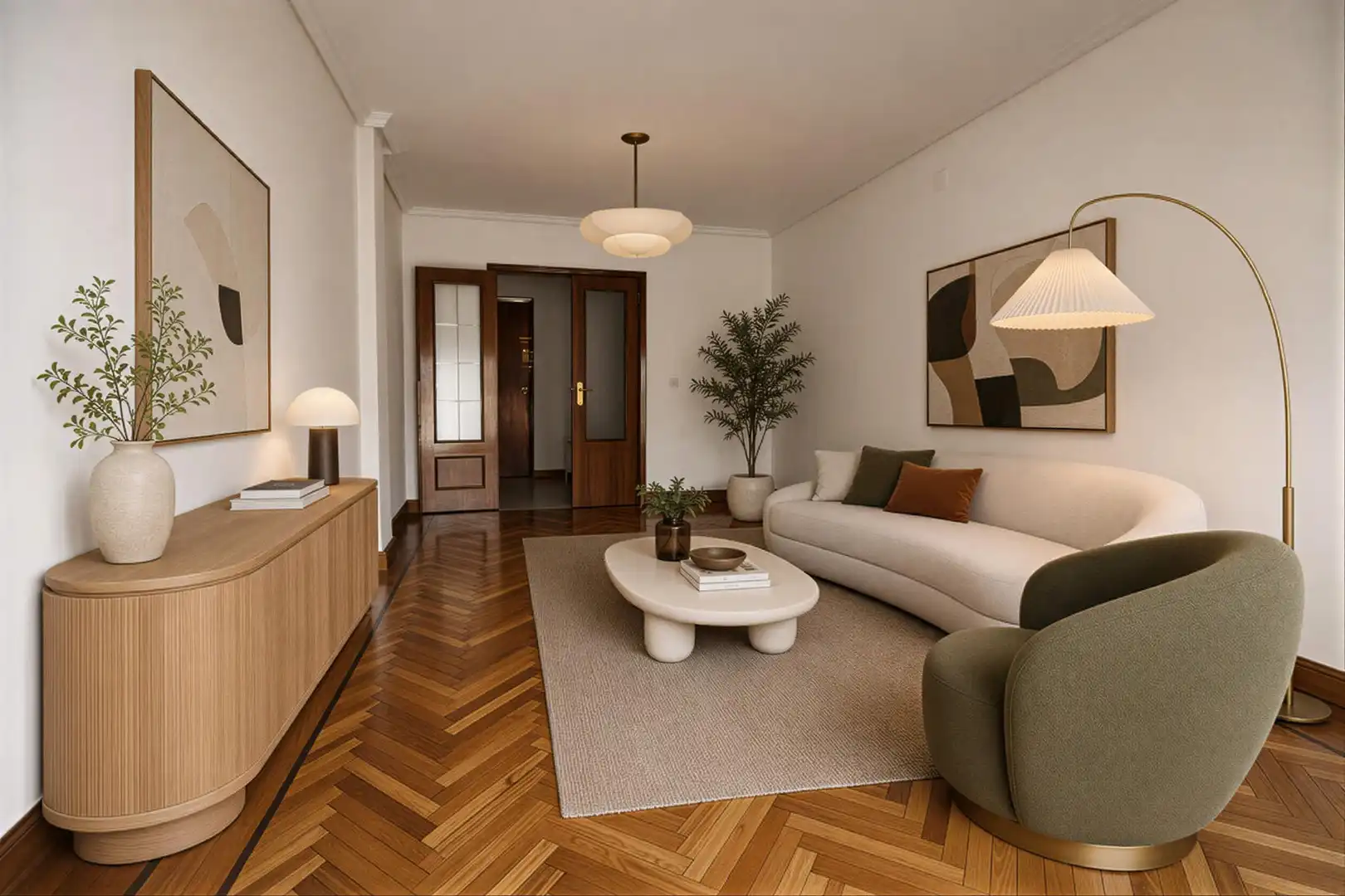 Sala de estar de Piso en venta en Cáceres con Terraza y Trastero
