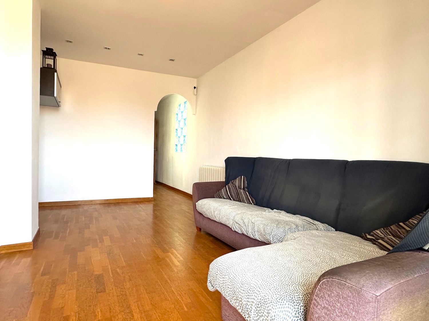Wohnzimmer von Dachboden zum verkauf in Sant Boi de Llobregat mit Klimaanlage, Heizung und Parkett