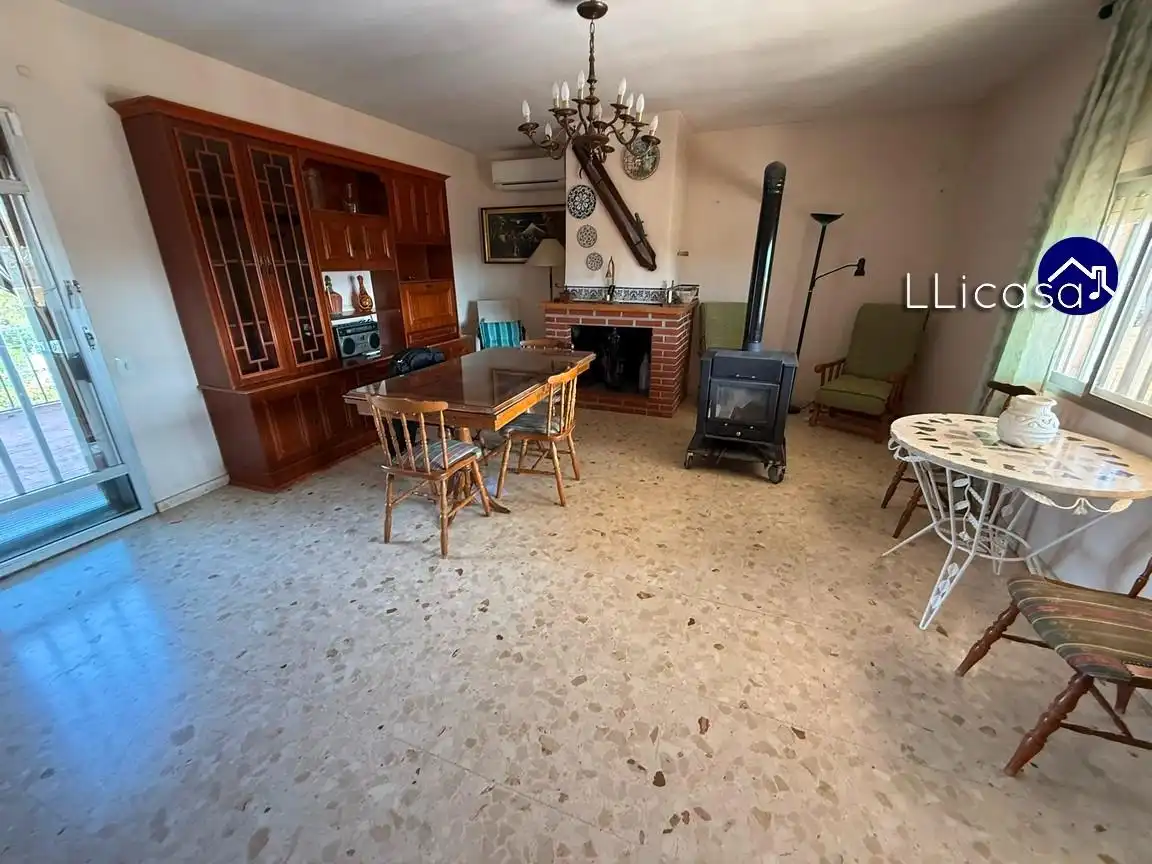 Sala de estar de Casa o chalet en venta en Llíria con Jardín privado, Terraza y Trastero