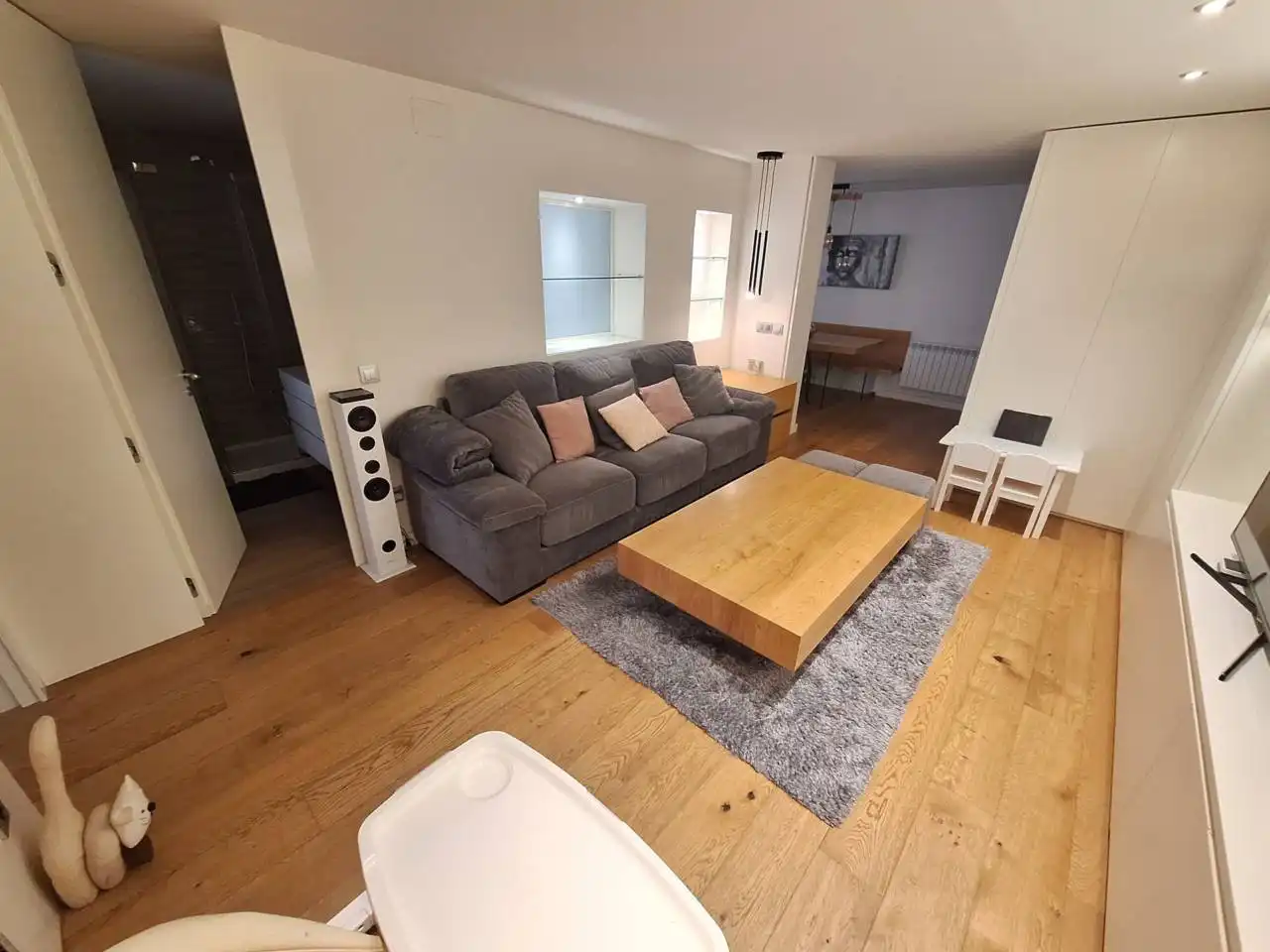 Sala de estar de Piso de alquiler en Fuenlabrada con Aire acondicionado y Calefacción
