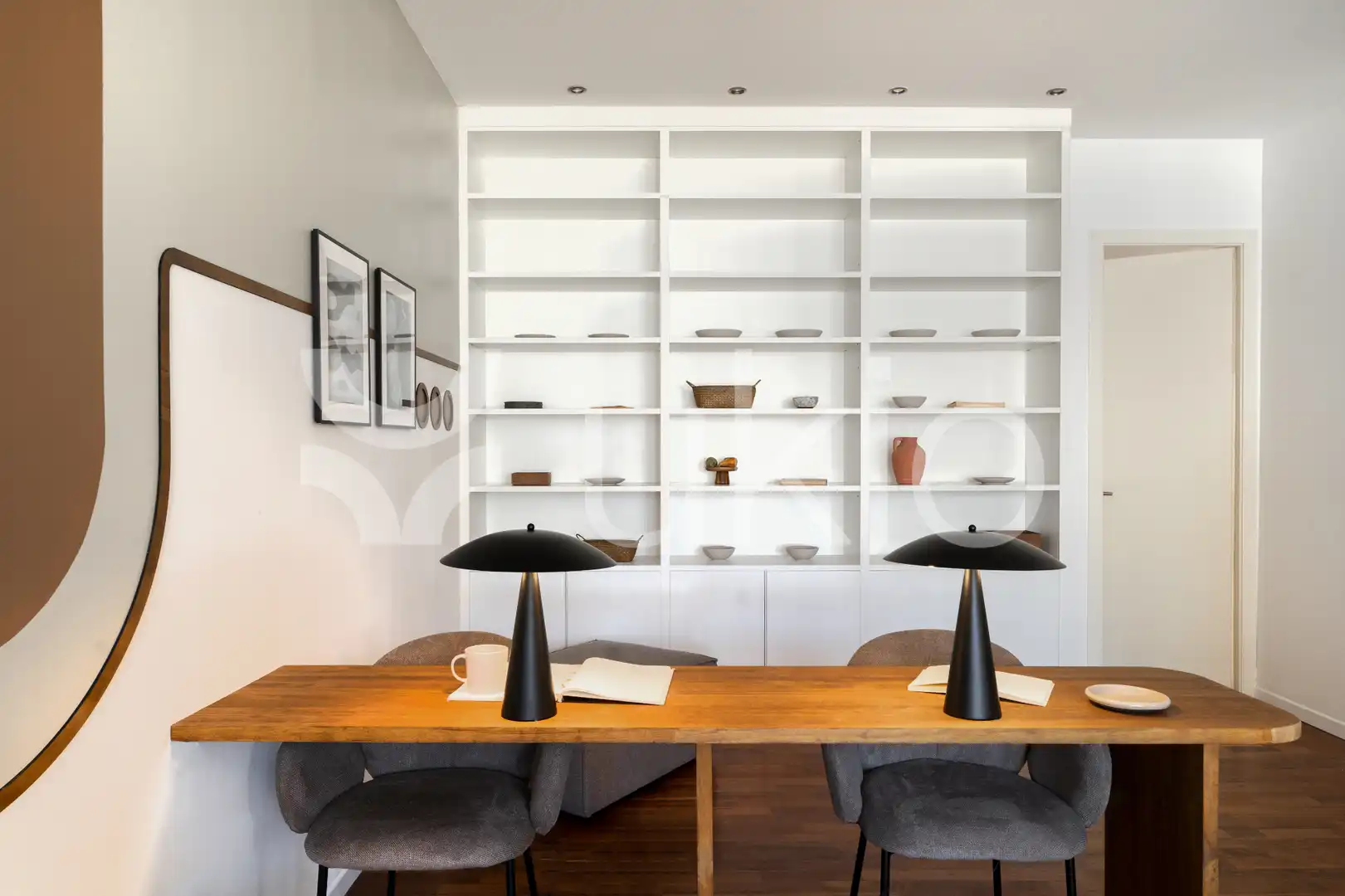 Dining room of Apartments for rent in Madrid  with Air Conditioner, Heating and Furnished