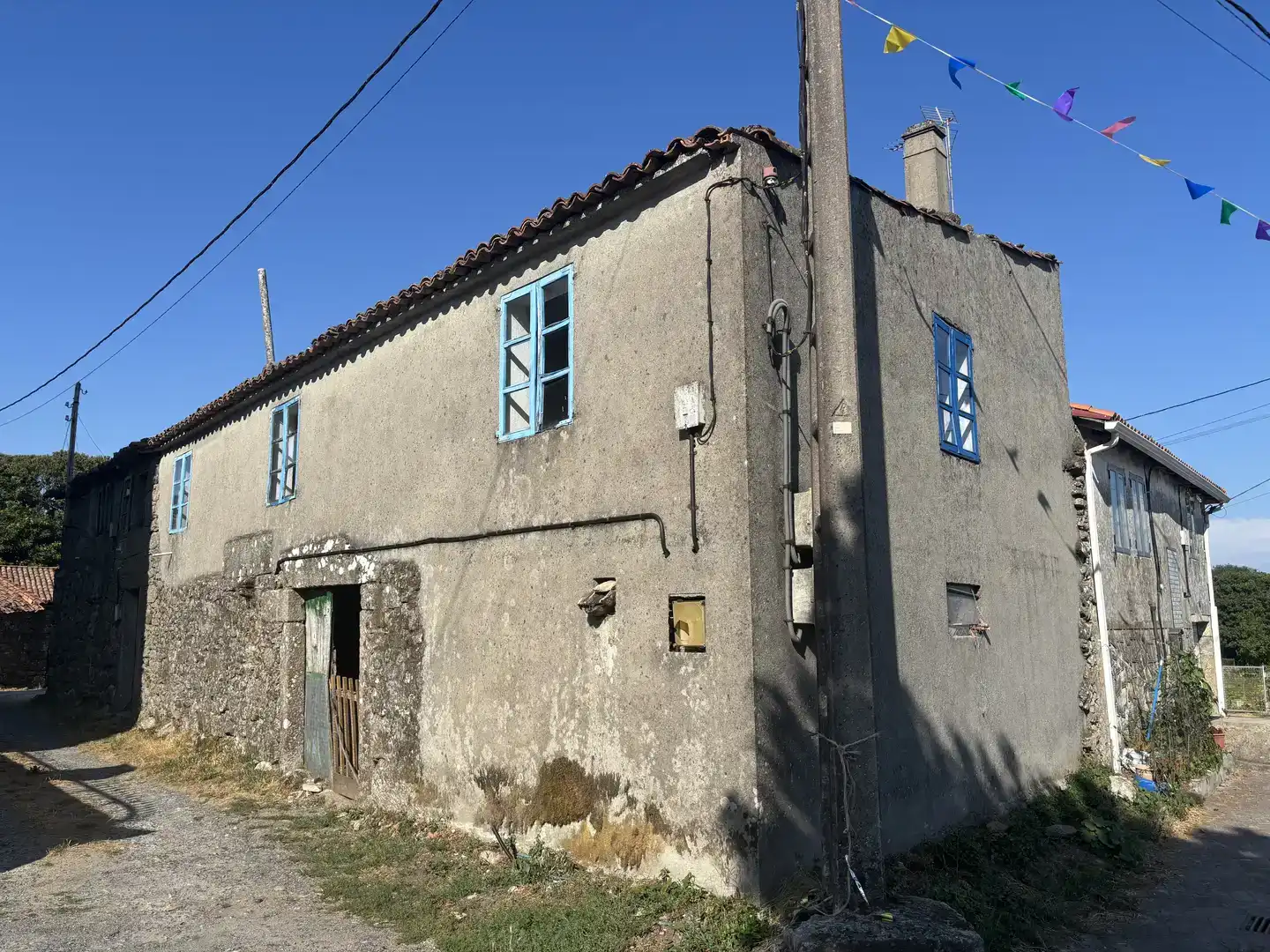 Vista exterior de Finca rústica en venda en Antas de Ulla