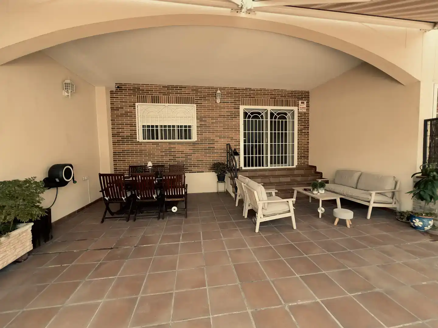 Terraza de Casa o chalet en venta en Fuenlabrada con Aire acondicionado, Jardín privado y Parquet