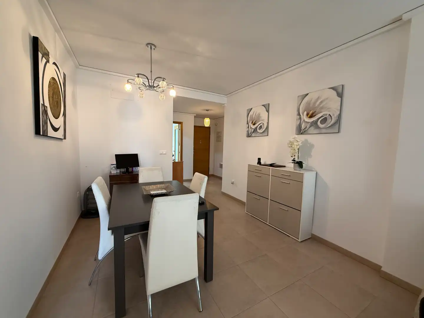 Dining room of Flat for sale in Dénia  with Air Conditioner, Heating and Terrace