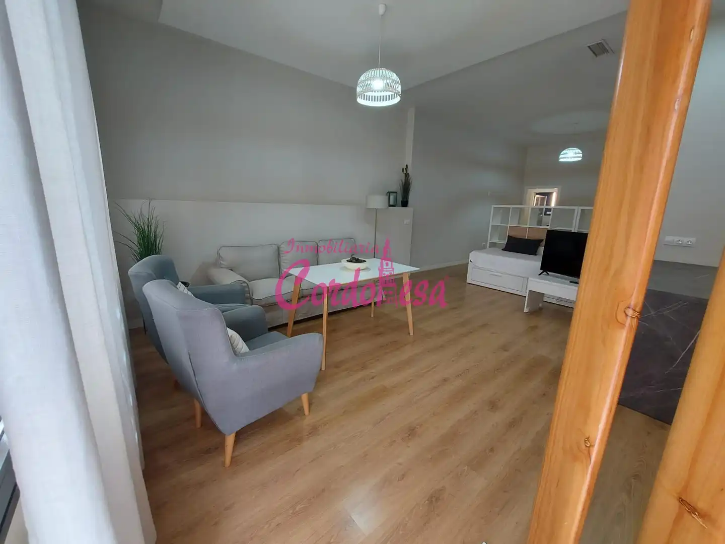Sala d'estar de Loft de lloguer en Córdoba amb Aire condicionat i Calefacció