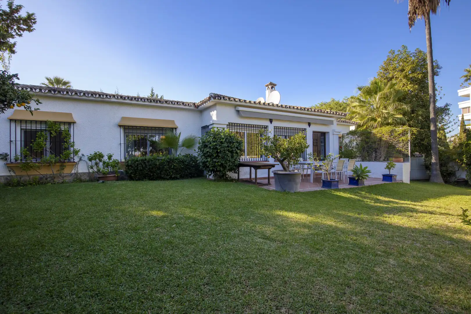 Jardín de Casa o chalet en venta en Marbella con Aire acondicionado, Calefacción y Jardín privado