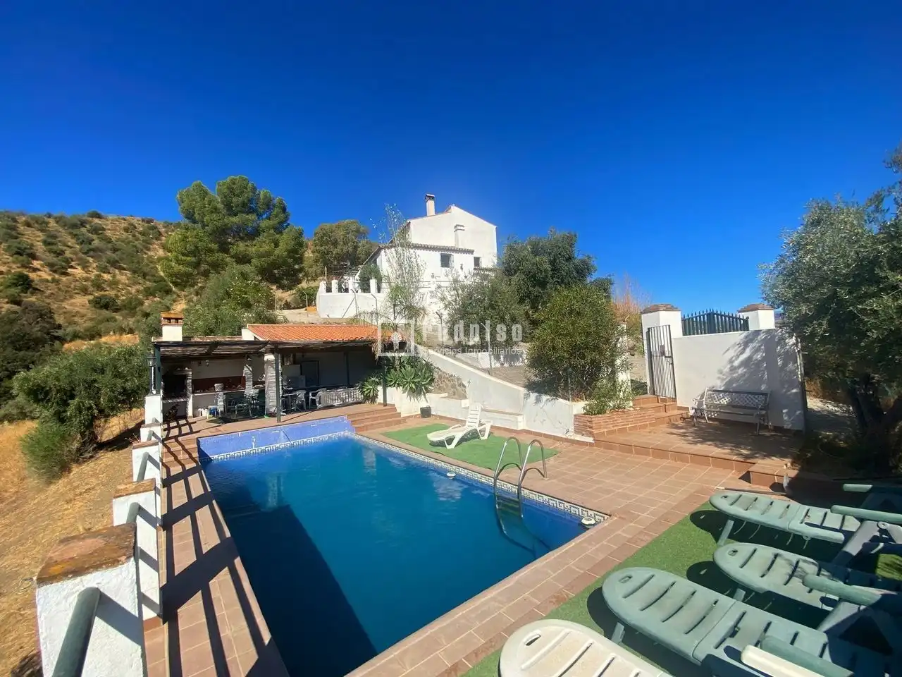 Piscina de Casa o chalet en venta en Málaga Capital con Calefacción, Jardín privado y Terraza
