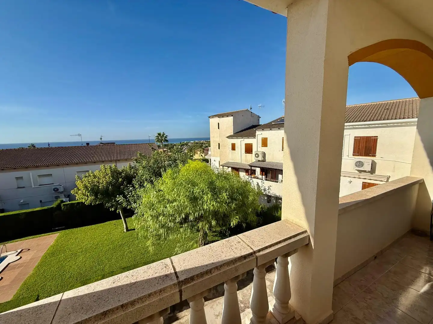 Terraza de Casa adosada en venta en Calafell con Aire acondicionado, Calefacción y Terraza