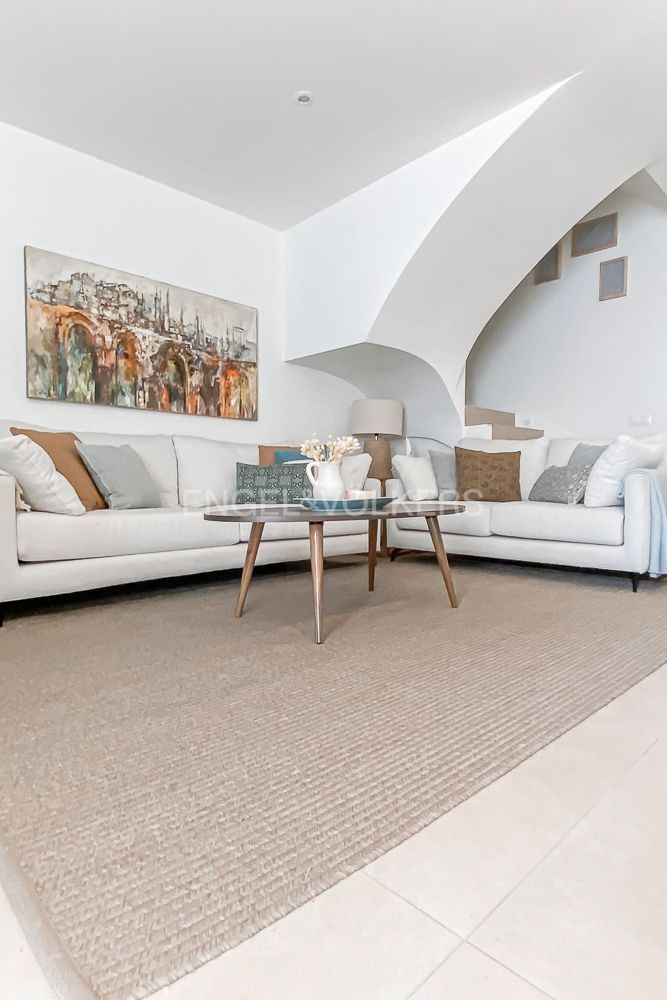 Living room of House or chalet to rent in  Valencia Capital  with Heating, Private garden and Terrace