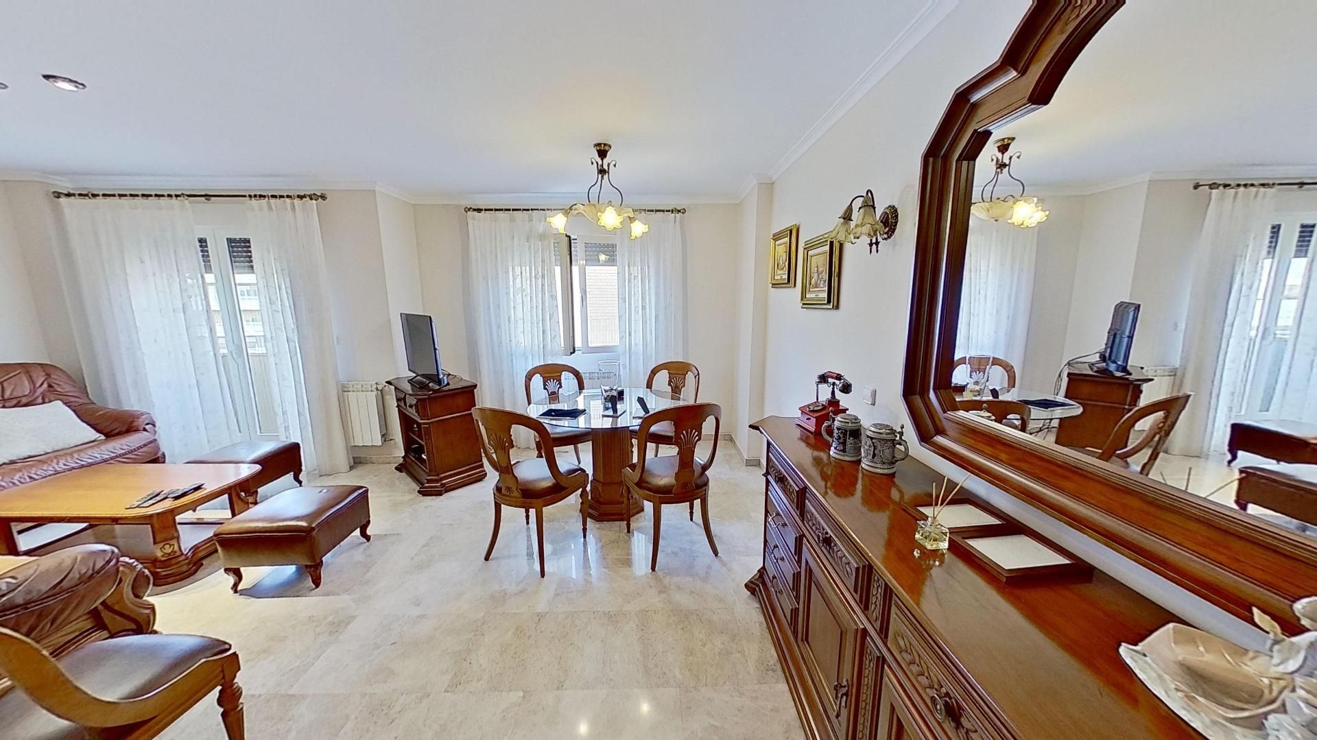 Dining room of Duplex for sale in  Albacete Capital  with Air Conditioner, Heating and Parquet flooring