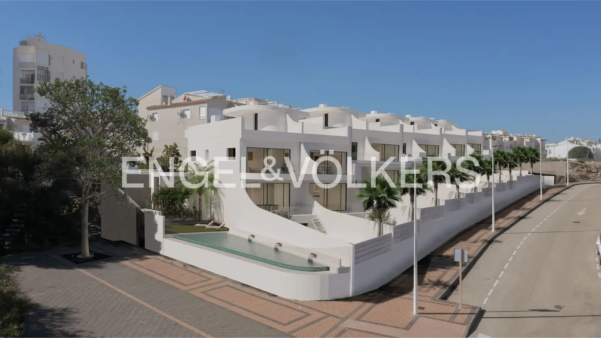 Vista exterior de Ático en venta en Torrevieja con Aire acondicionado, Calefacción y Jardín privado