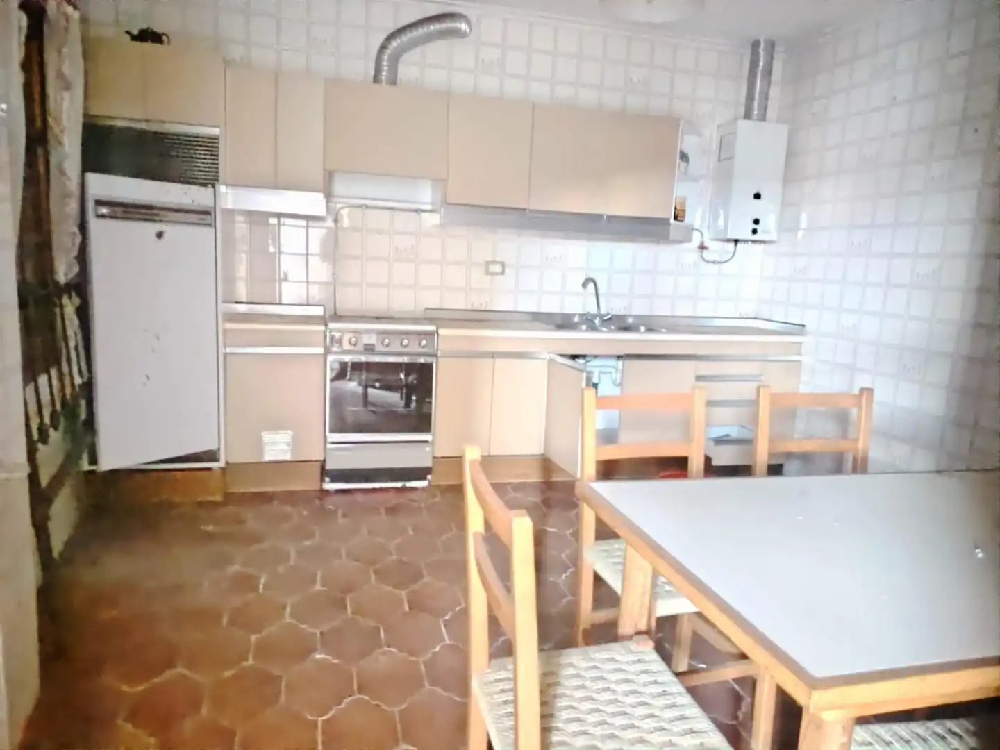 Kitchen of Country homes for sale in As Neves    with Terrace and Balcony