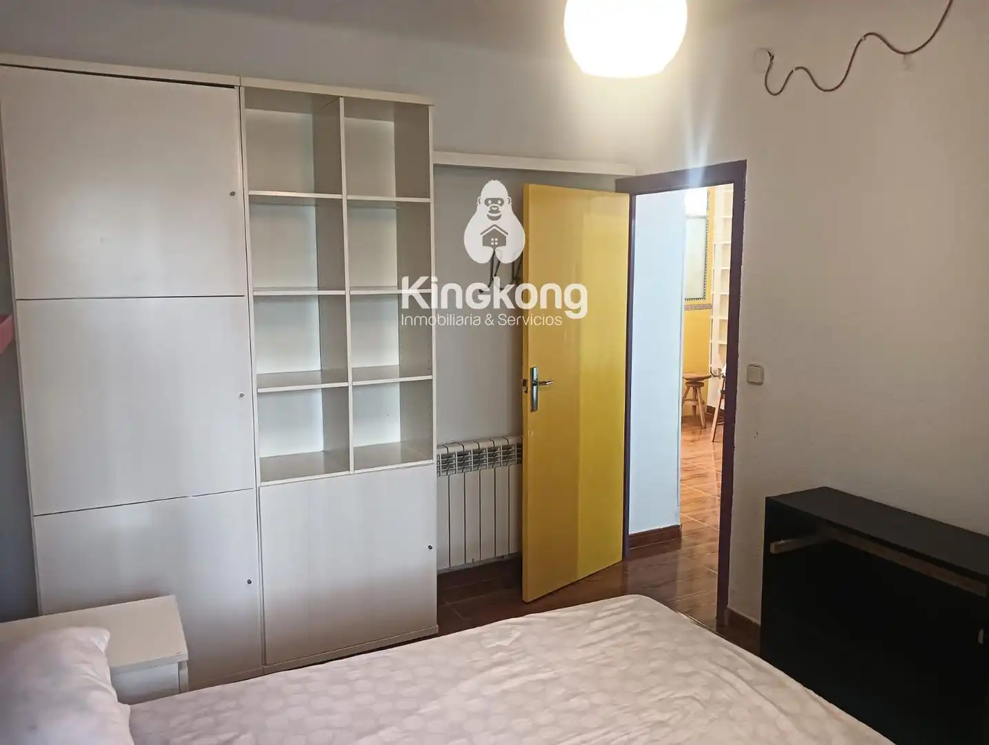 Bedroom of Flat for rent in Madrid  with Heating