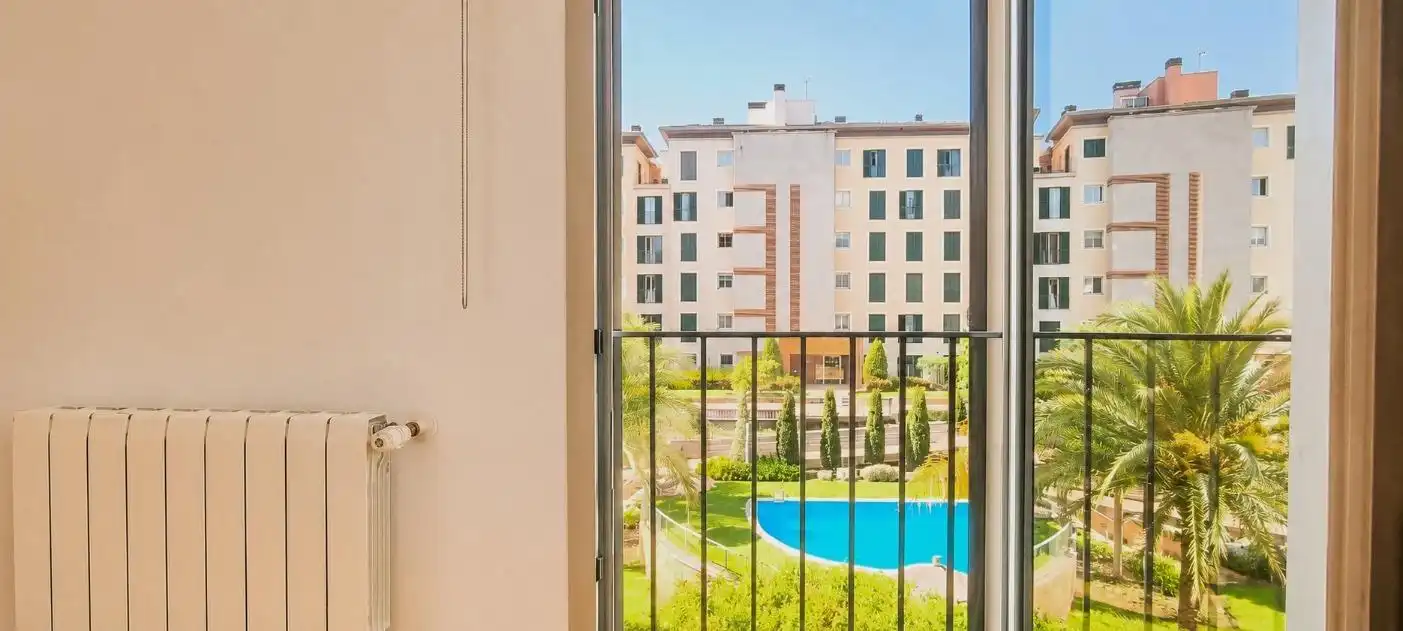 Balcony of Flat for sale in  Palma de Mallorca  with Air Conditioner, Terrace and Storage room