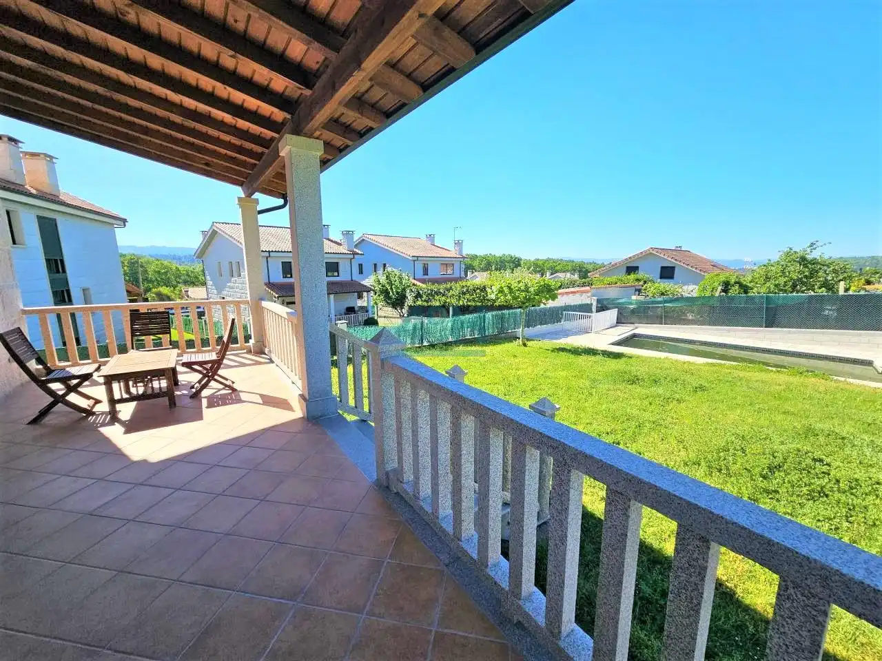 Jardín de Casa o chalet en venta en O Pereiro de Aguiar  con Calefacción, Jardín privado y Terraza