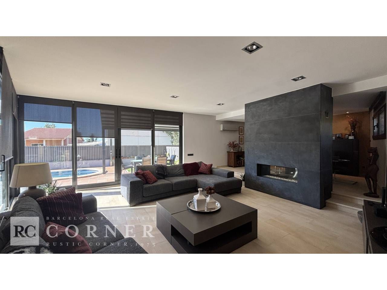 Living room of House or chalet for sale in El Papiol  with Private garden, Terrace and Swimming Pool