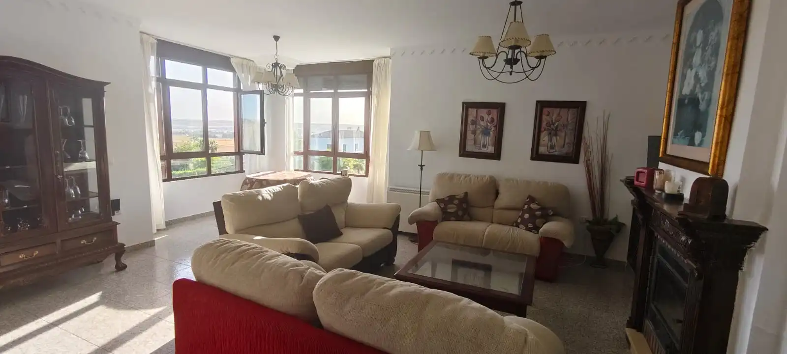 Sala de estar de Casa o chalet en venta en Écija con Aire acondicionado, Calefacción y Jardín privado