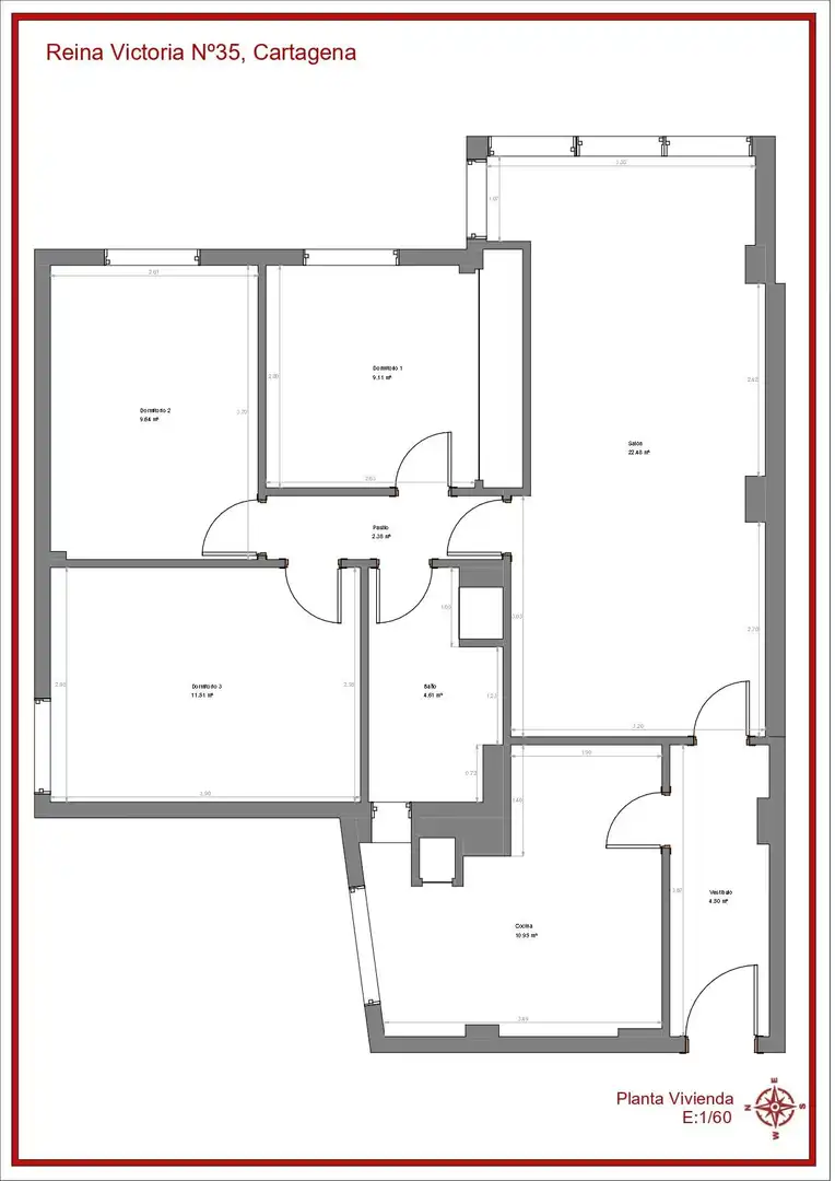 Piso en venta en Cartagena