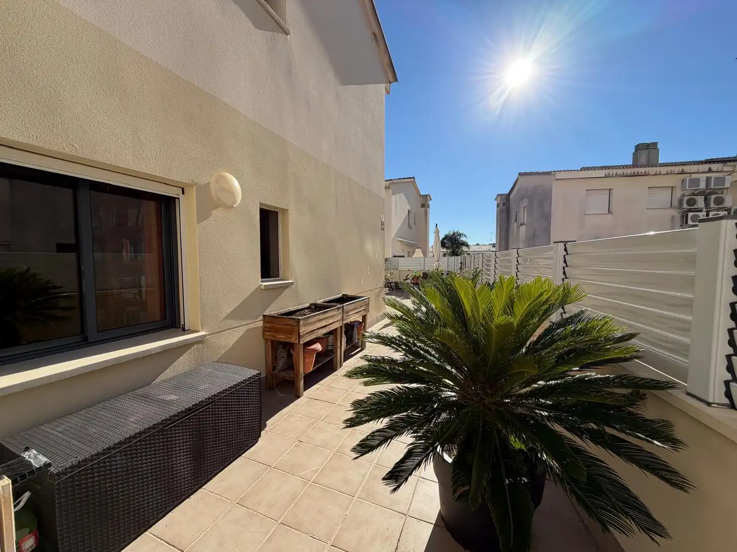 Terrasse von Wohnungen zum Verkauf in El Vendrell mit Klimaanlage, Heizung und Terrasse