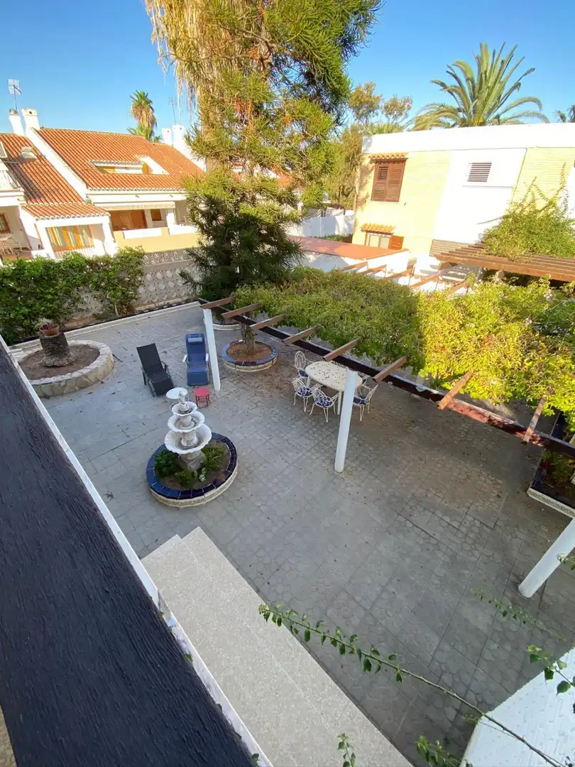 Terrassa de Casa o xalet en venda en Sagunto / Sagunt amb Aire condicionat, Jardí privat i Terrassa