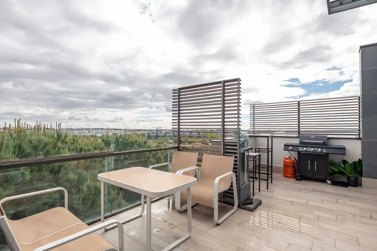 Terrasse von Dachboden zum Verkauf in Majadahonda mit Klimaanlage, Heizung und Privatgarten