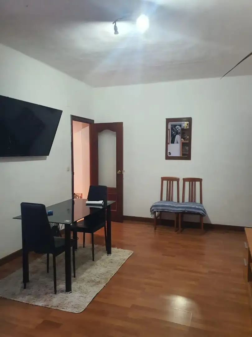 Sala de estar de Piso en venta en Badajoz con Calefacción, Lavadora y Microondas