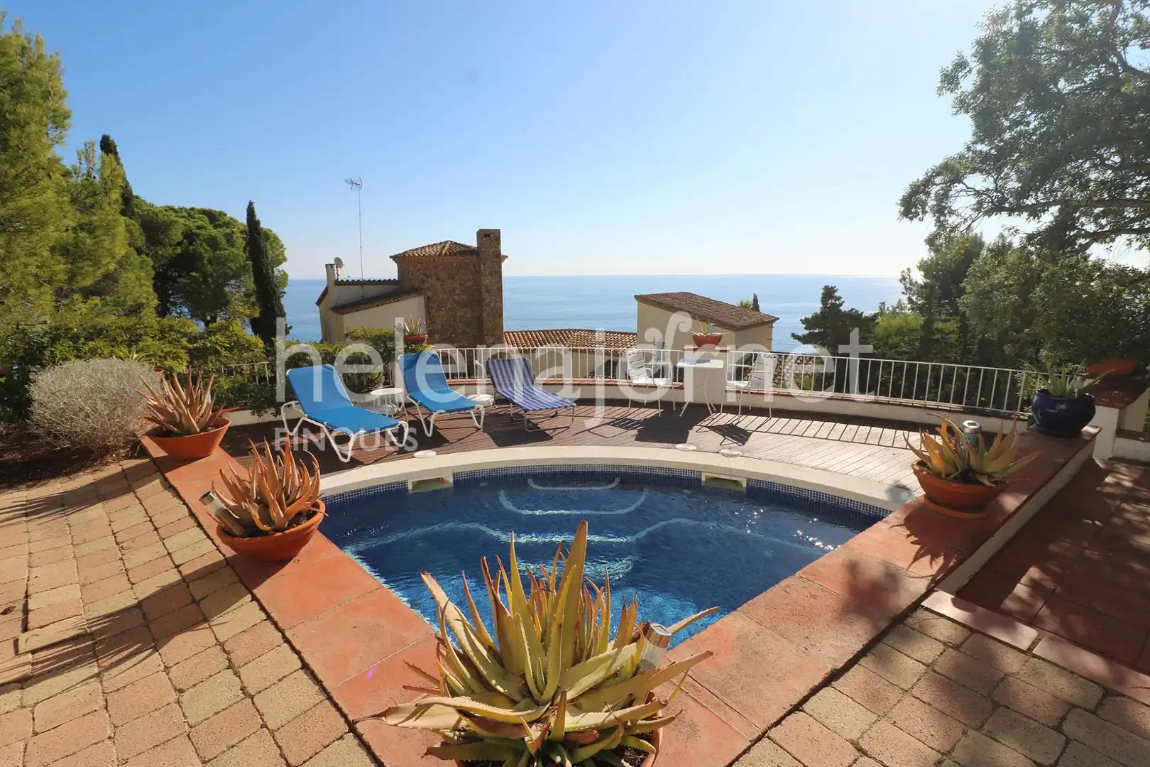 Piscina de Casa o chalet en venta en Llagostera con Calefacción, Terraza y Piscina