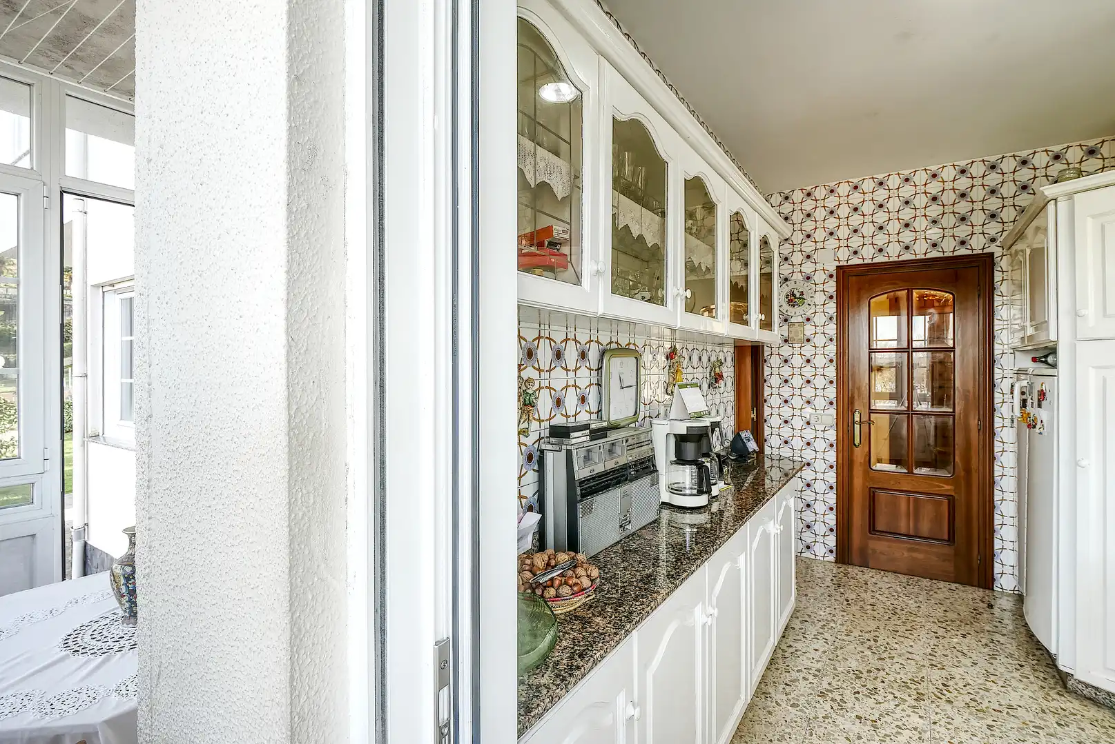 Cocina de Casa o chalet en venta en Bergondo con Calefacción, Jardín privado y Horno