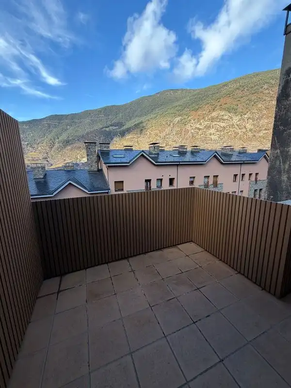 Terraza de Piso de alquiler en Encamp con Aire acondicionado, Calefacción y Parquet