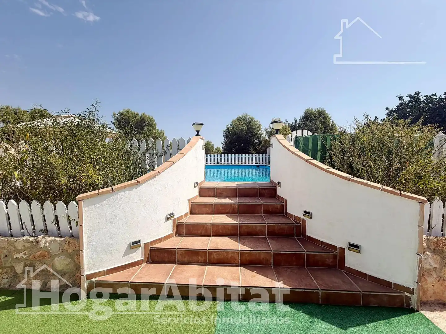 Jardín de Casa o chalet en venta en Vilamarxant con Aire acondicionado, Jardín privado y Terraza