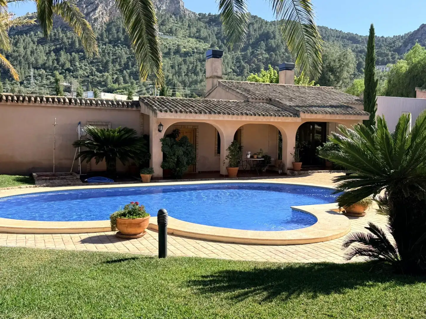 Jardín de Casa o chalet en venta en Cocentaina con Calefacción, Jardín privado y Terraza