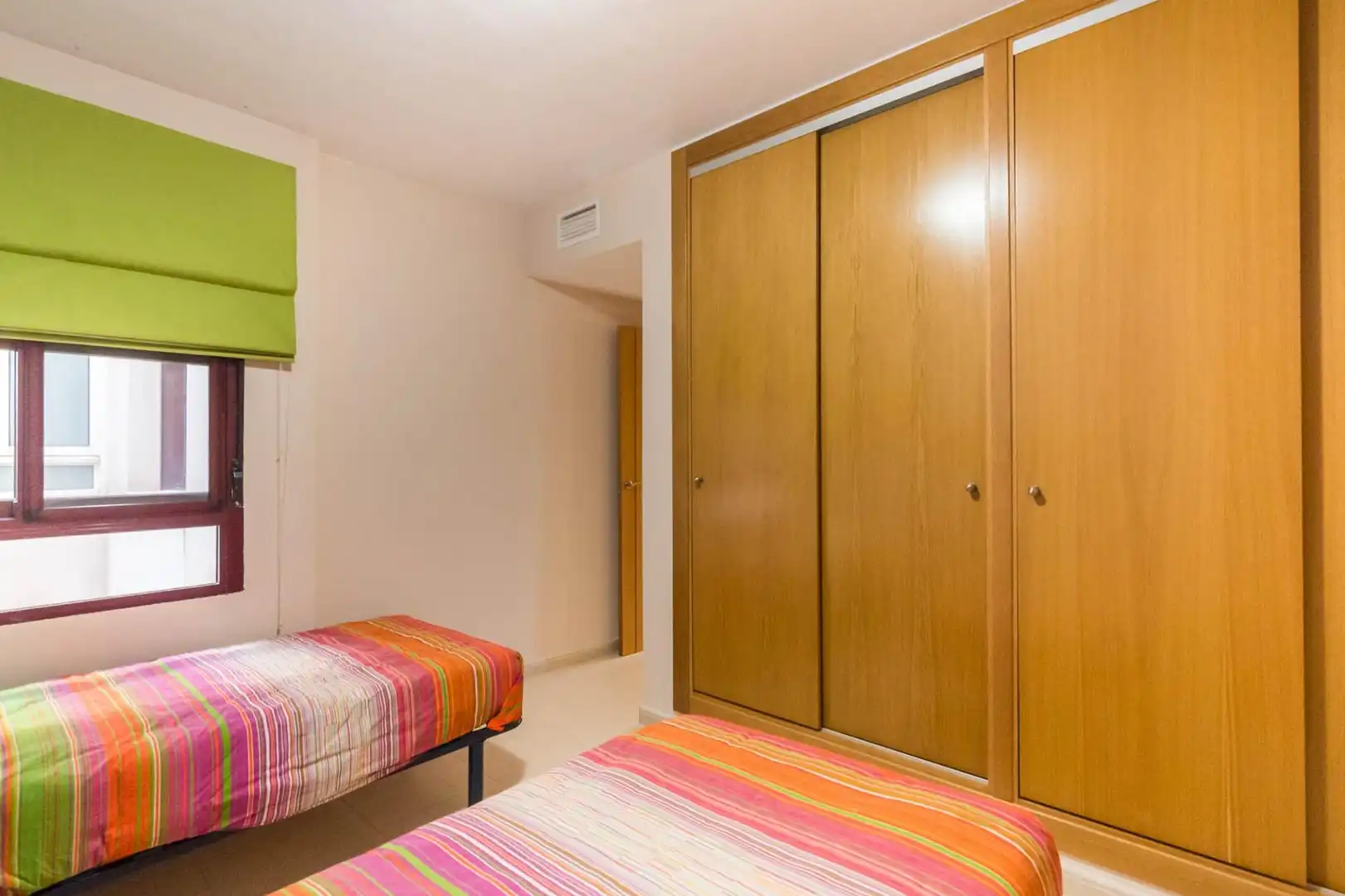 Bedroom of Flat for rent in Murcia  with Air Conditioner, Furnished and Balcony