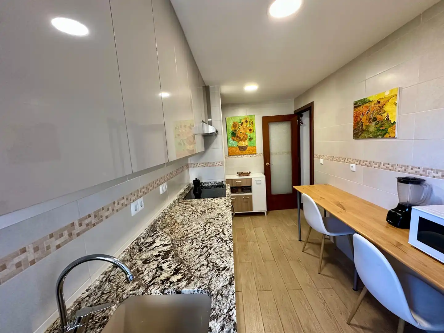 Cocina de Piso en venta en Alicante / Alacant con Aire acondicionado, Terraza y Amueblado