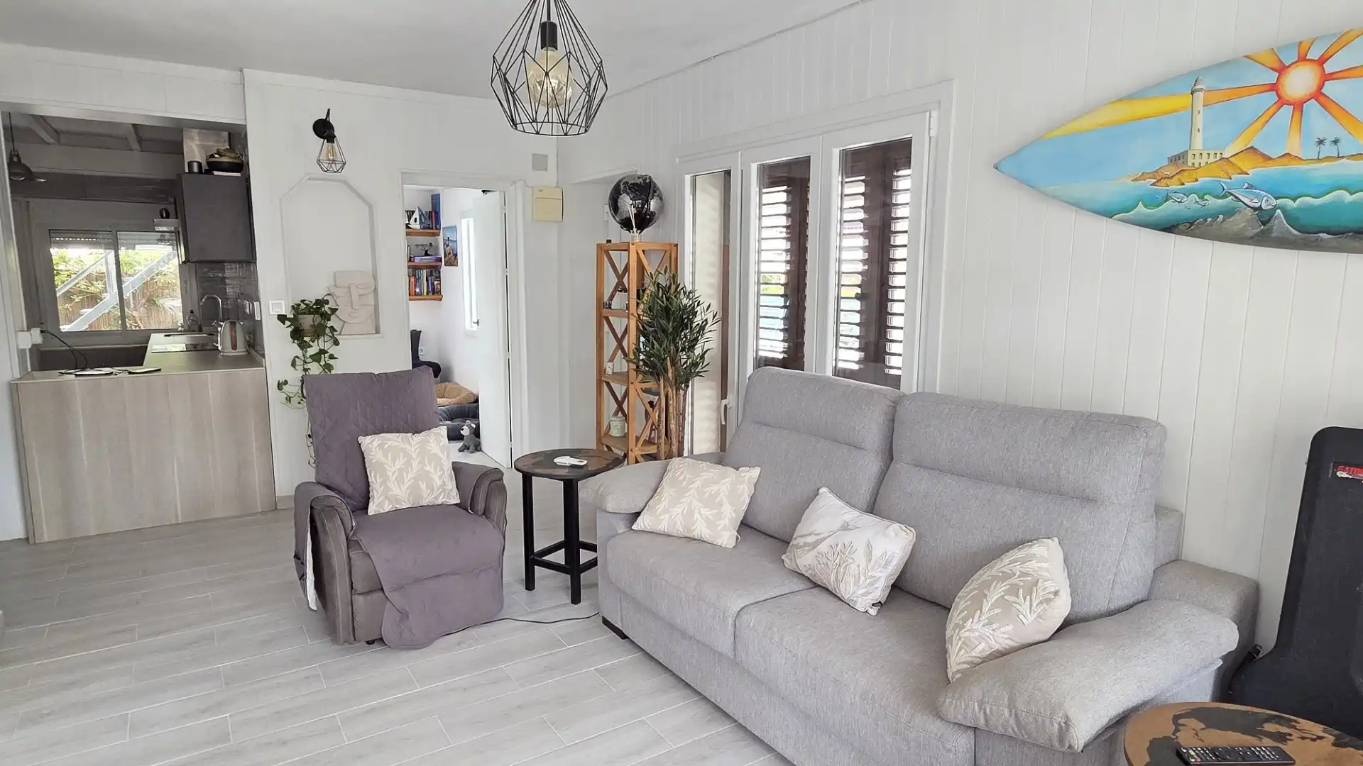 Living room of Houses for sale in Cartagena  with Air Conditioner, Private garden and Terrace