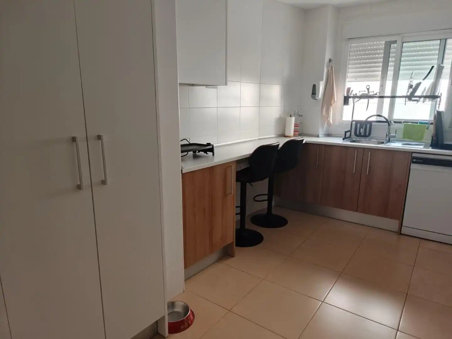 Kitchen of Flat for sale in Murcia  with Air Conditioner, Furnished and Balcony