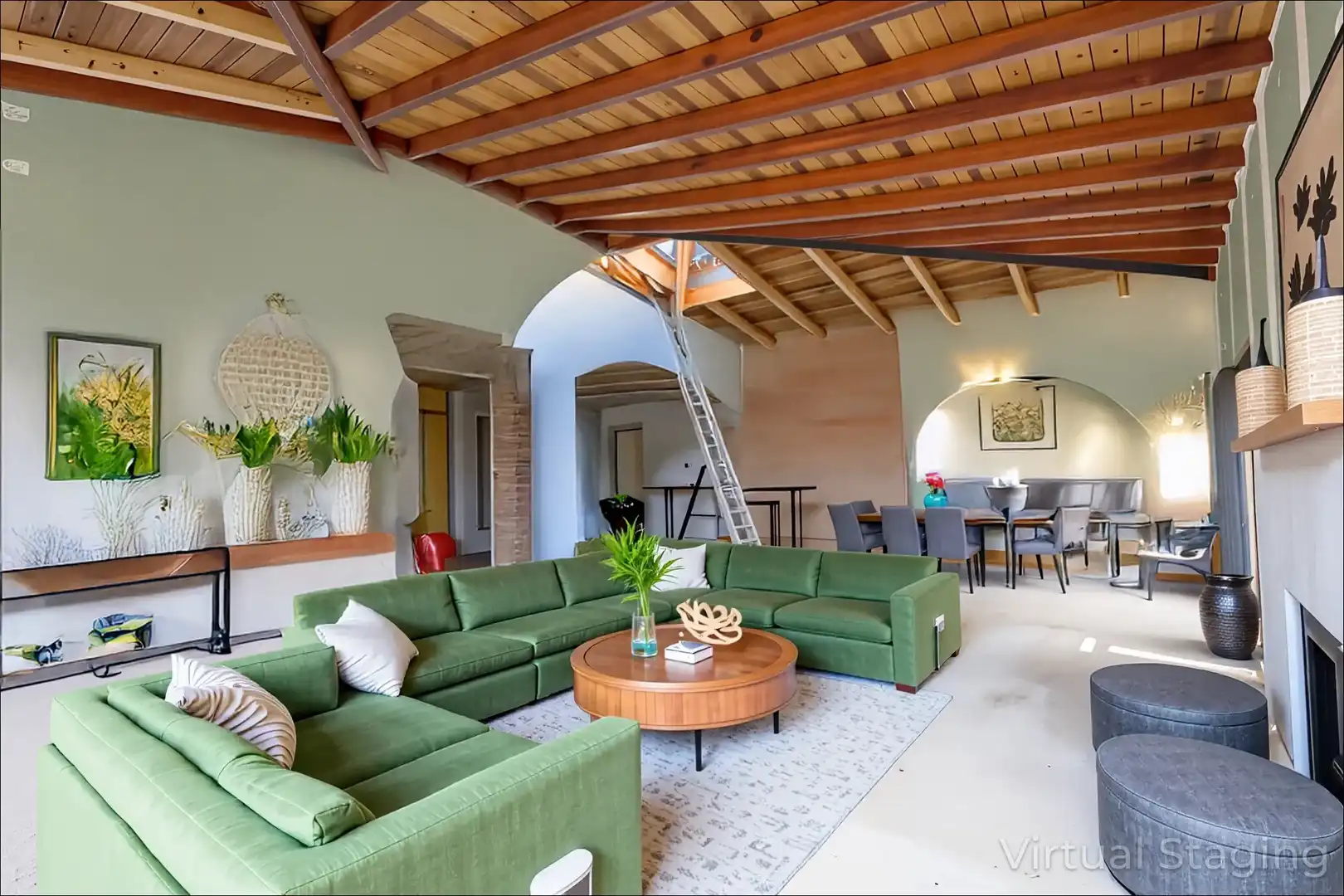 Sala de estar de Finca rústica en venta en La Orotava con Jardín privado, Terraza y Trastero