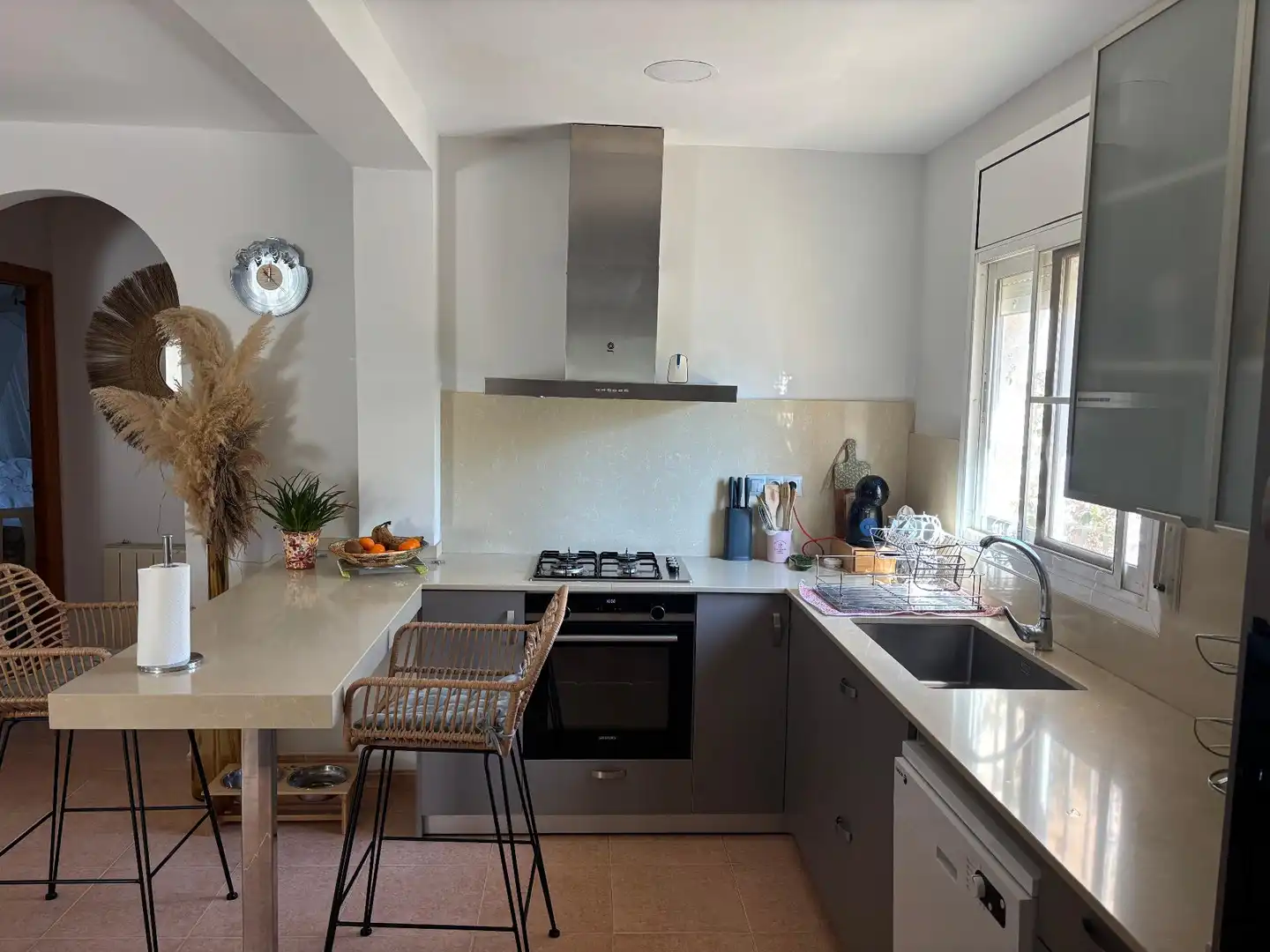 Cuina de Casa o xalet en venda en L'Ametlla de Mar  amb Jardí privat, Terrassa i Traster