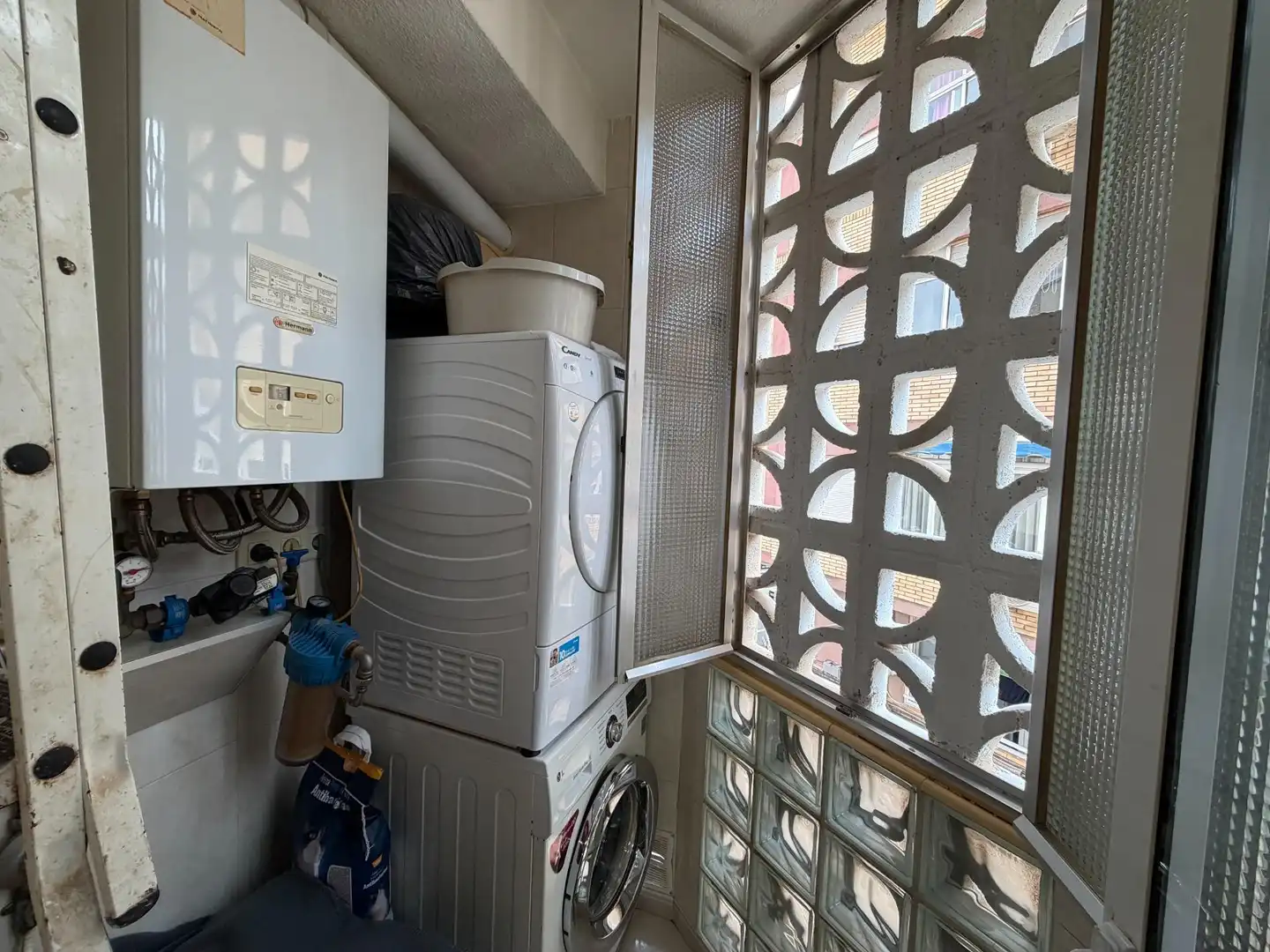 Balcony of Flat for sale in Alicante / Alacant  with Air Conditioner and Heating