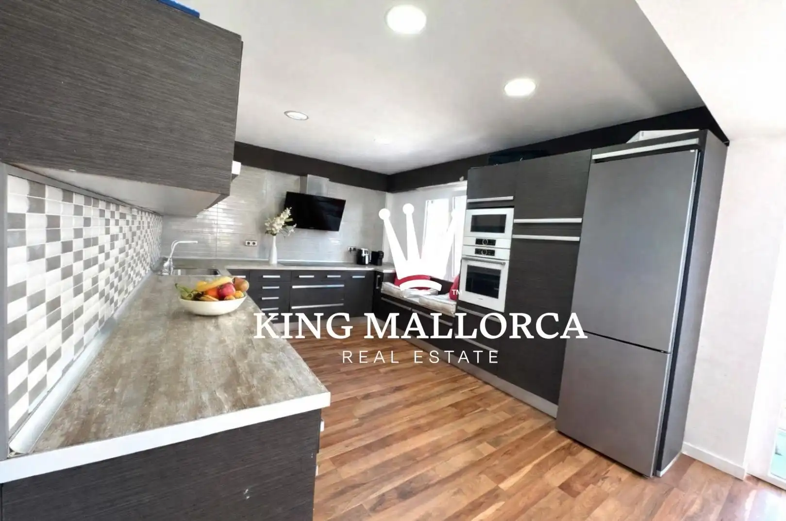 Cuina de Apartament en venda en  Palma de Mallorca amb Aire condicionat, Calefacció i Terrassa