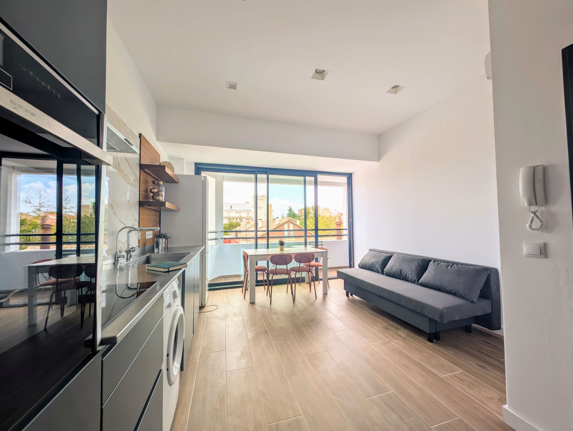 Bedroom of Flat to rent in Pineda de Mar  with Air Conditioner, Furnished and Oven