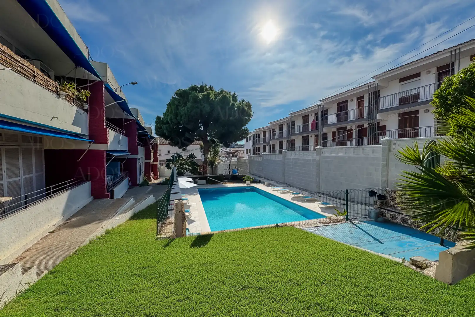 Swimming pool of Flat for sale in Roquetas de Mar  with Air Conditioner, Terrace and Community pool