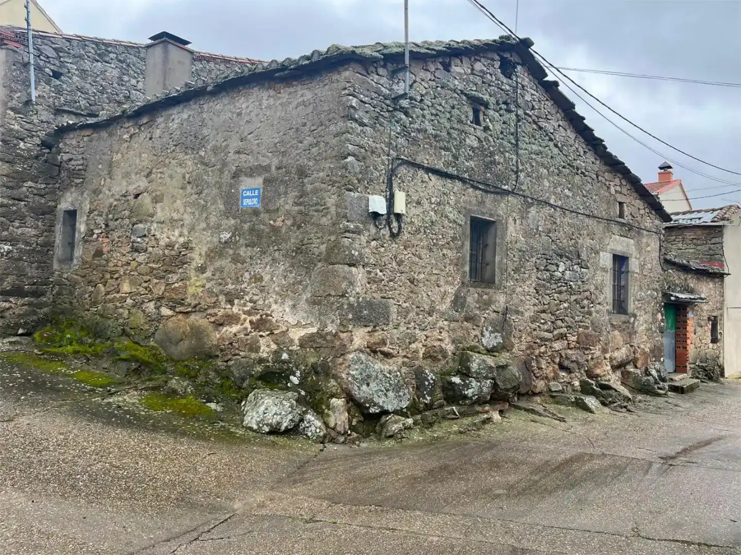 Vista exterior de Casa adosada en venda en Villalcampo