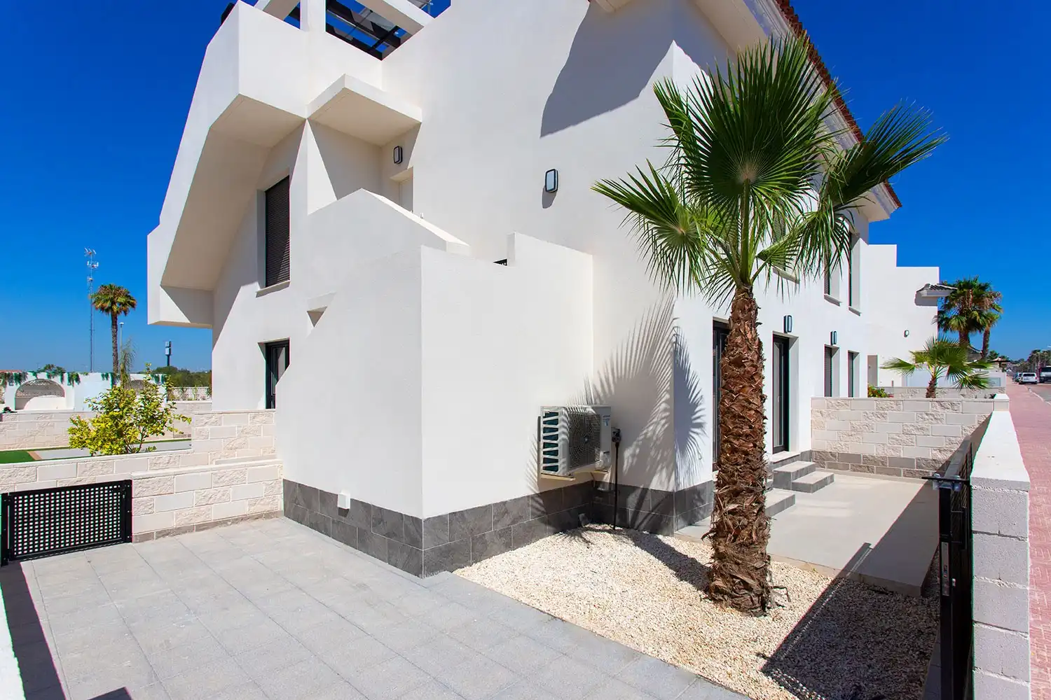 Vista exterior de Planta baja en venta en Rojales con Aire acondicionado, Terraza y Piscina